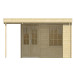  Tuindeco | Tuinhuis Annette met Overkapping 206343-01